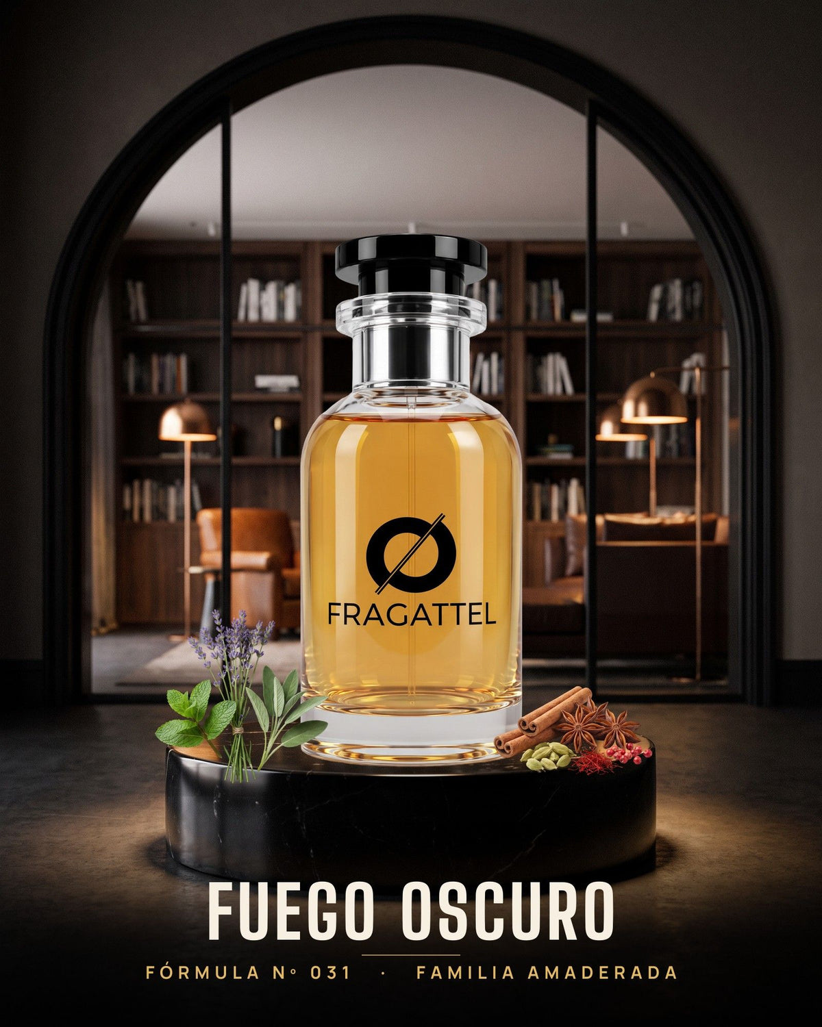 Fuego Oscuro (inspirado en Sauvage Elixir) · Fragattel