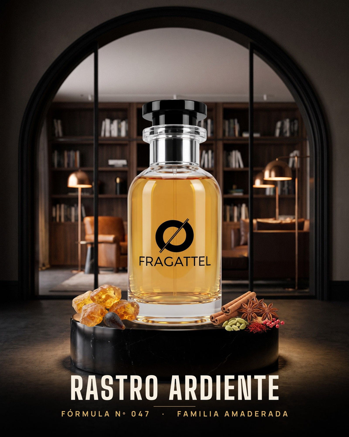 Rastro Ardiente (inspirado en Shaheen Gold) · Fragattel