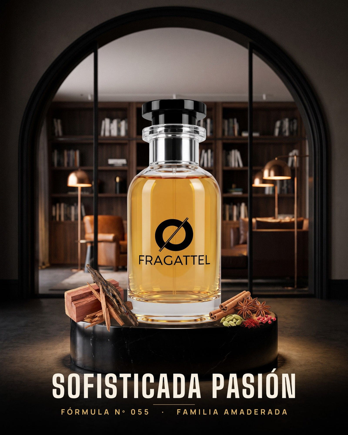 Sofisticada Pasión (inspirado en Santal 33) · Fragattel
