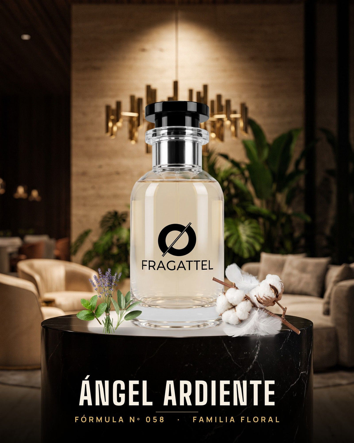 Ángel Ardiente (inspirado en L’Ange Santorin) · Fragattel