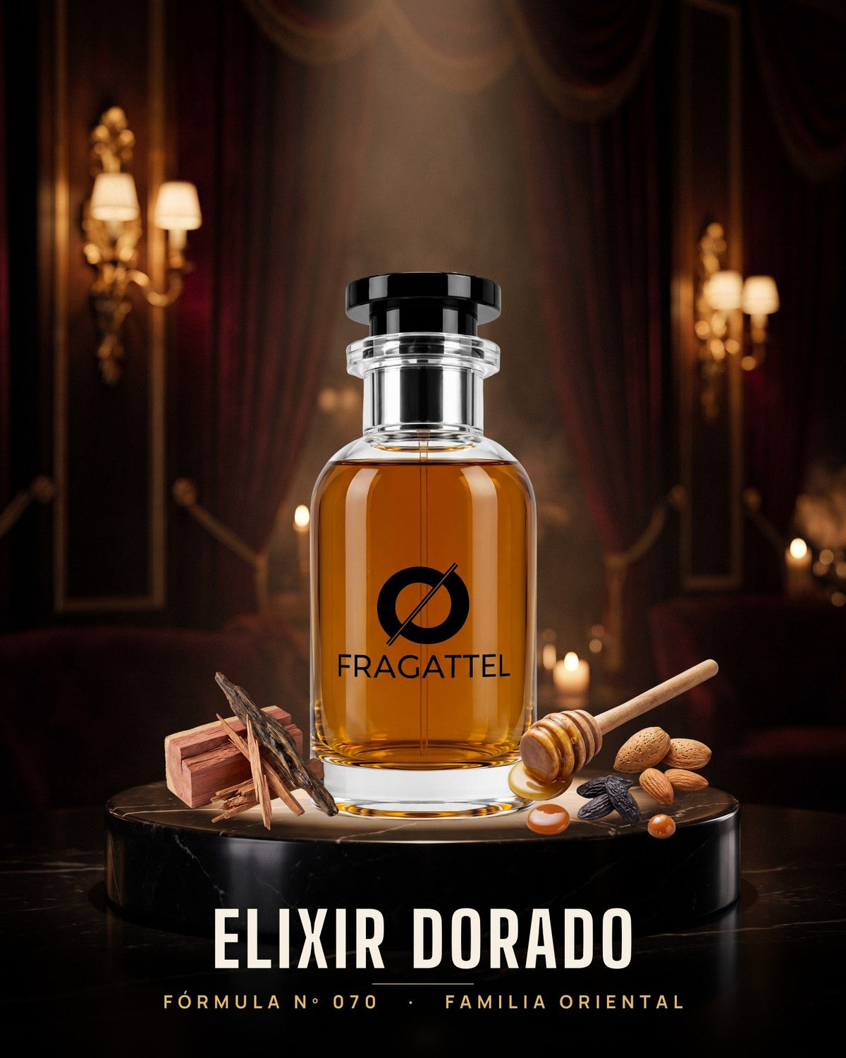Elixir Dorado (inspirado en Soleil de Jeddah) · Fragattel