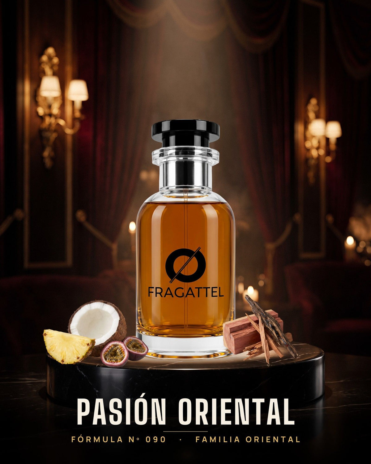 Pasión Oriental (inspirado en Oud Maracuja) · Fragattel