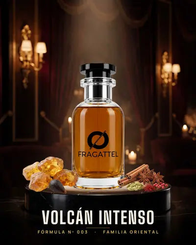 Volcán Intenso, fórmula Fragattel de la familia Oriental / Oud